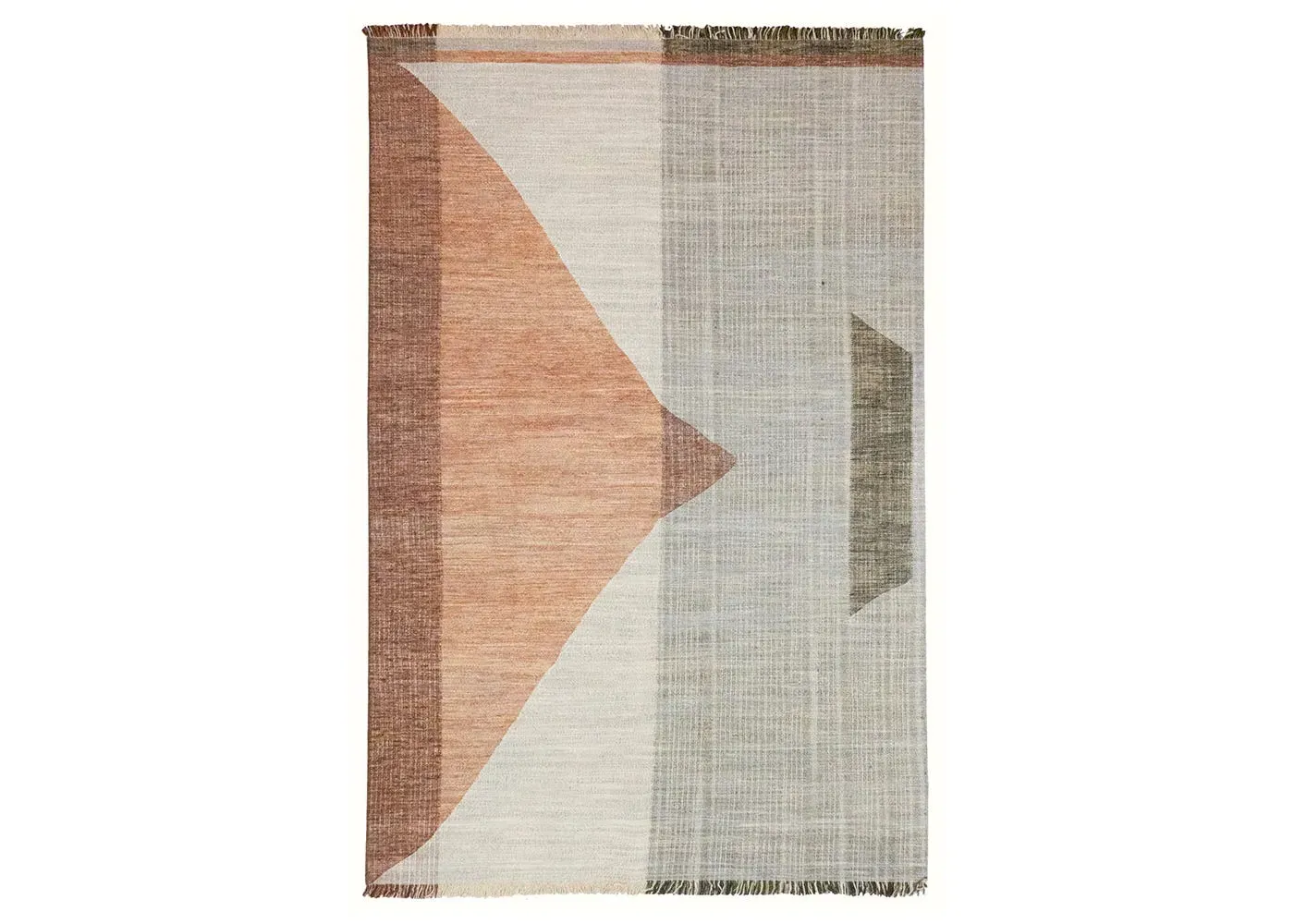 Large Triangle Rug - Multi