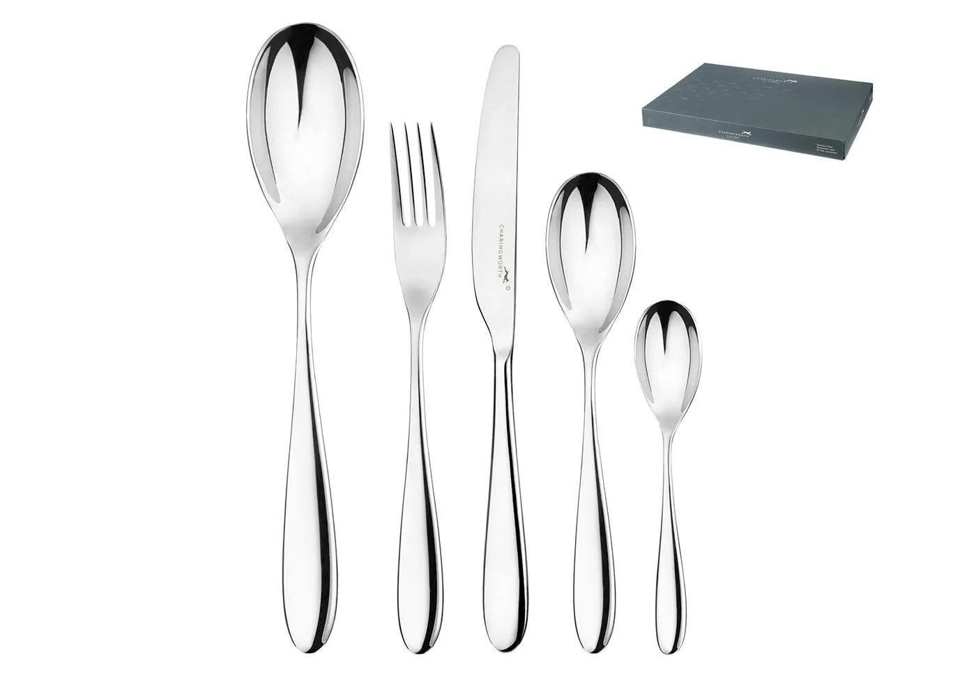 42-Piece Cutlery Set - Silver, Stainless Steel image
