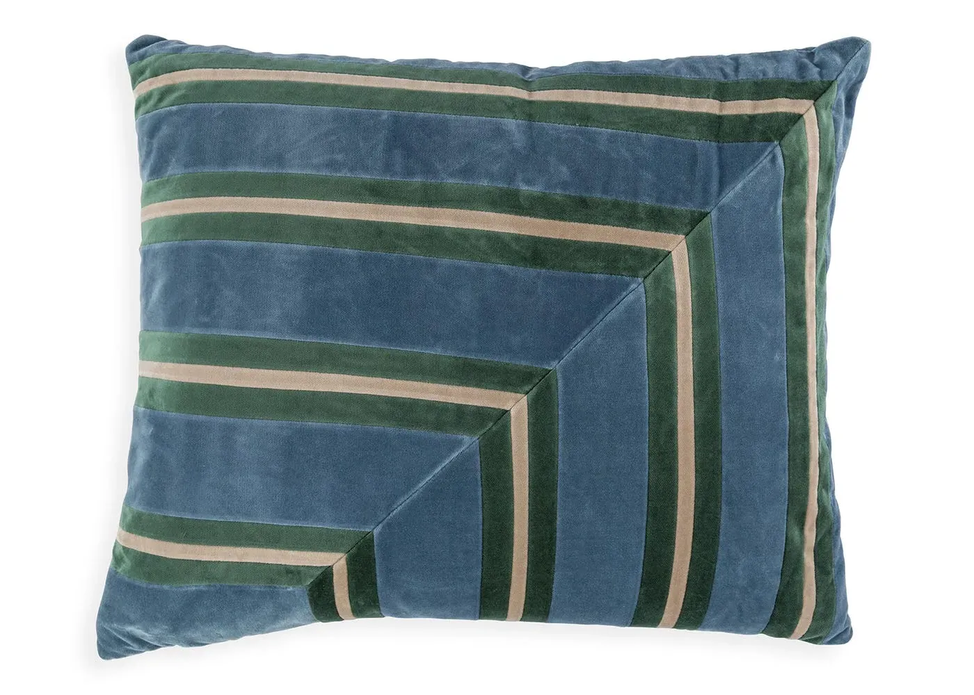 Rectangular Cushion Kit - Blue, Velvet image