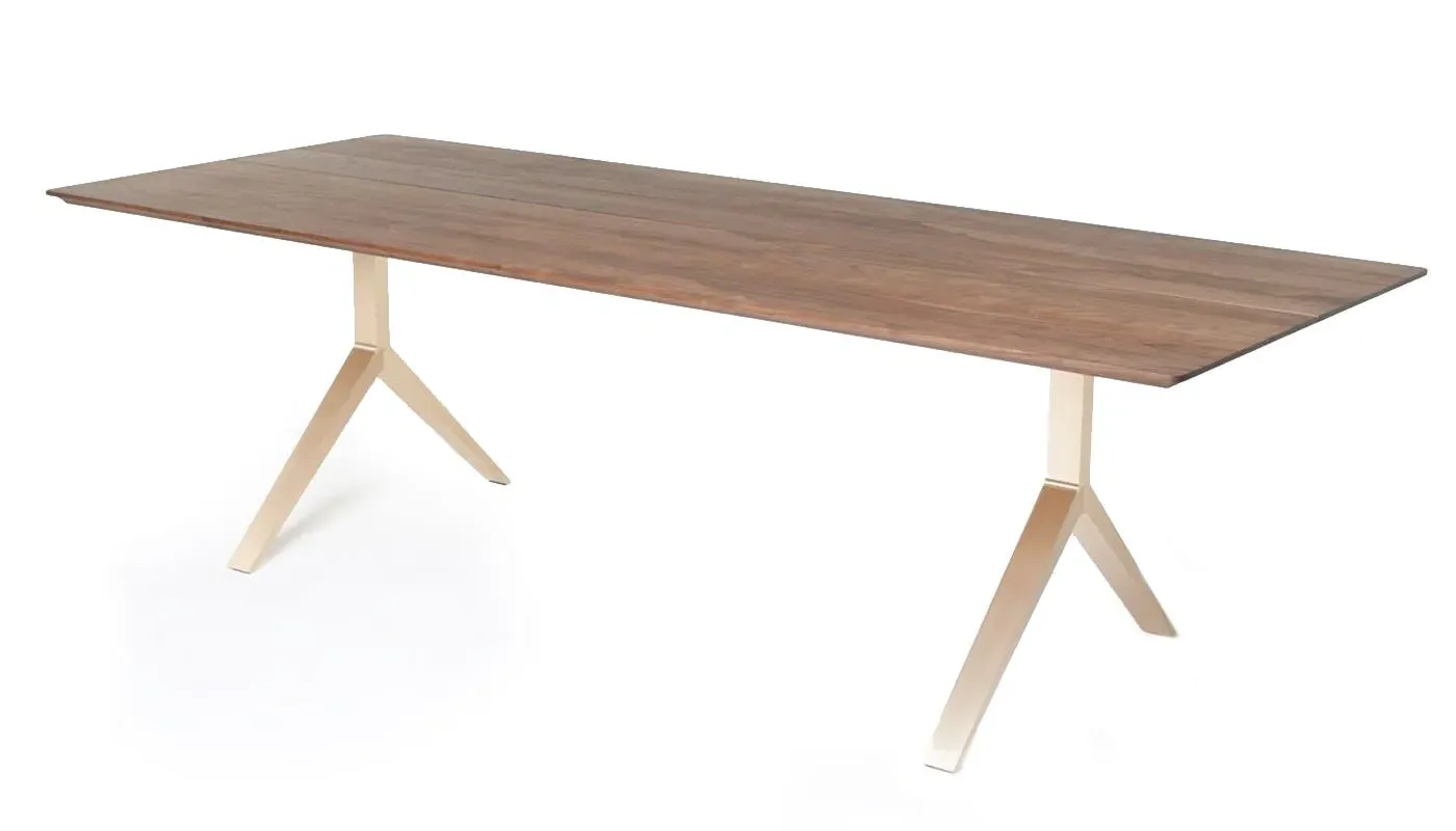 10-12 Seater Dining Table - Walnut, Solid Wood image