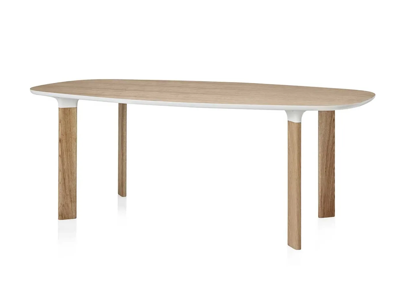 8-Seater Dining Table - Oak, Solid Wood