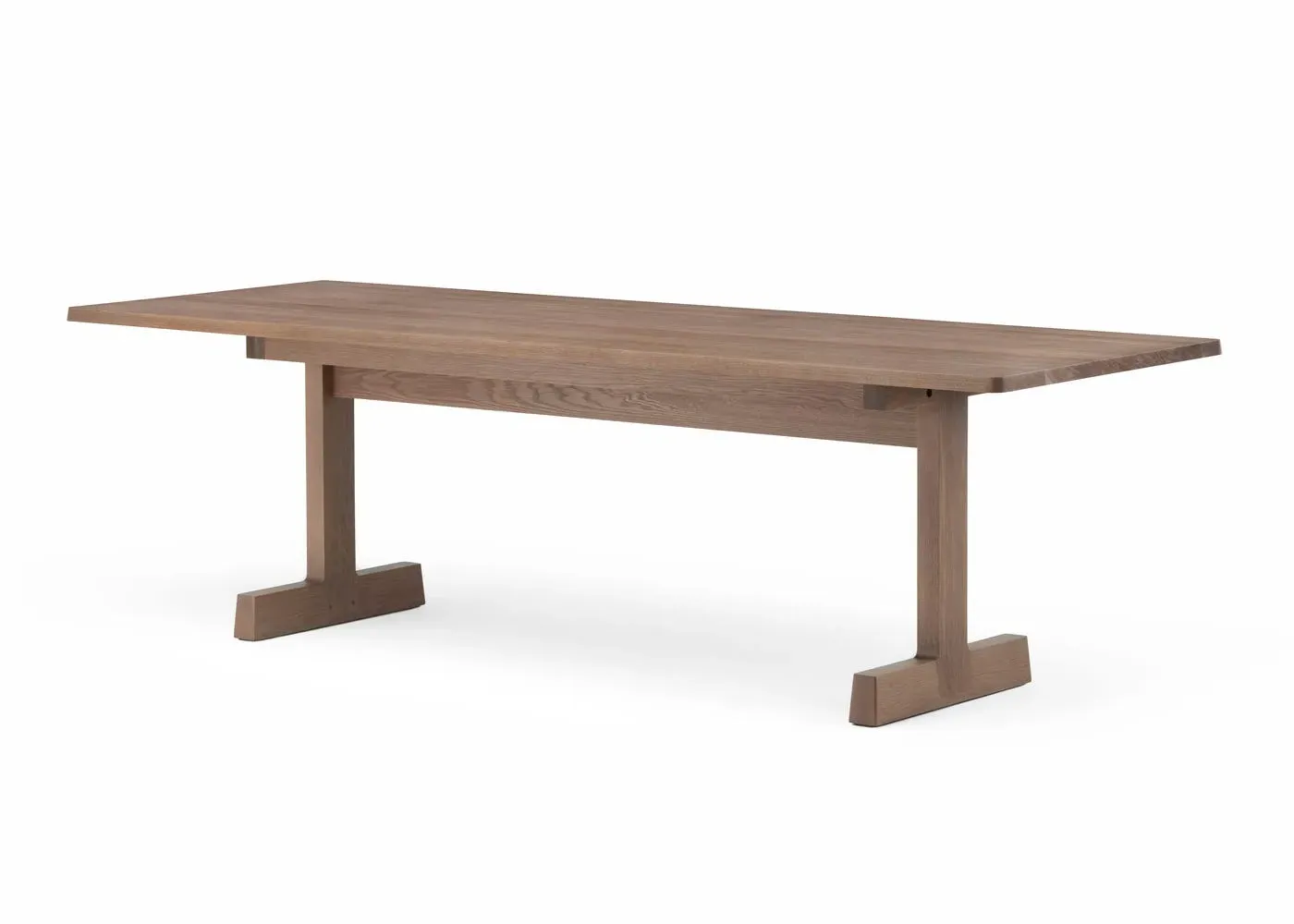 Refectory Dining Table - Brown image