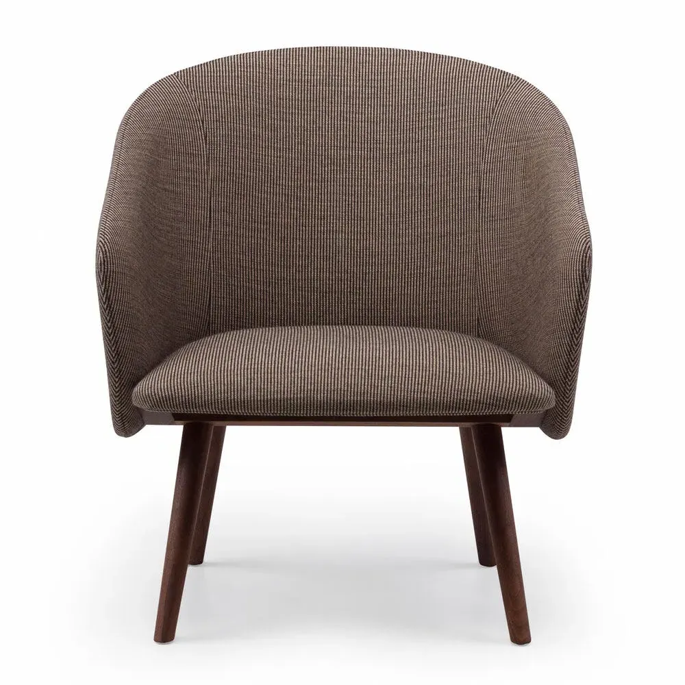 Saia Lounge Chair - Walnut