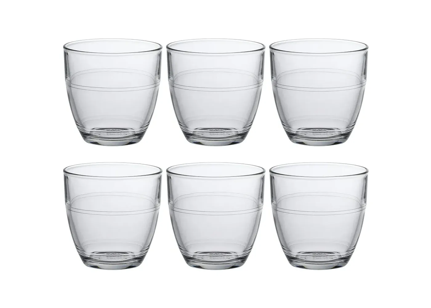 6-Piece Tumbler Set 16cl - Clear Glass image