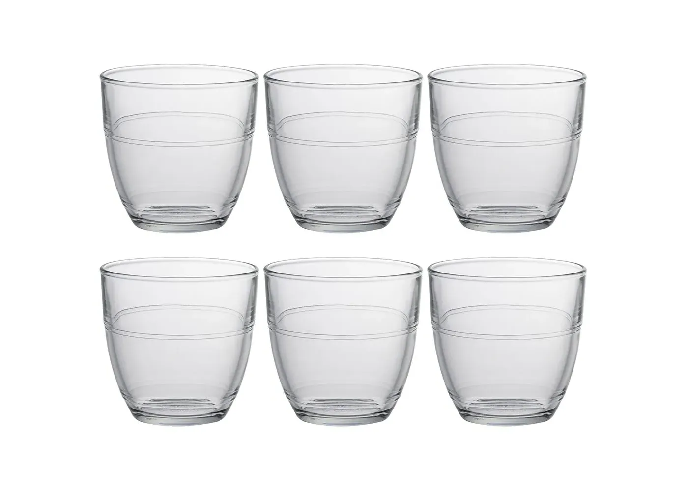 6-Piece Tumbler Set 22cl - Clear, Glass image