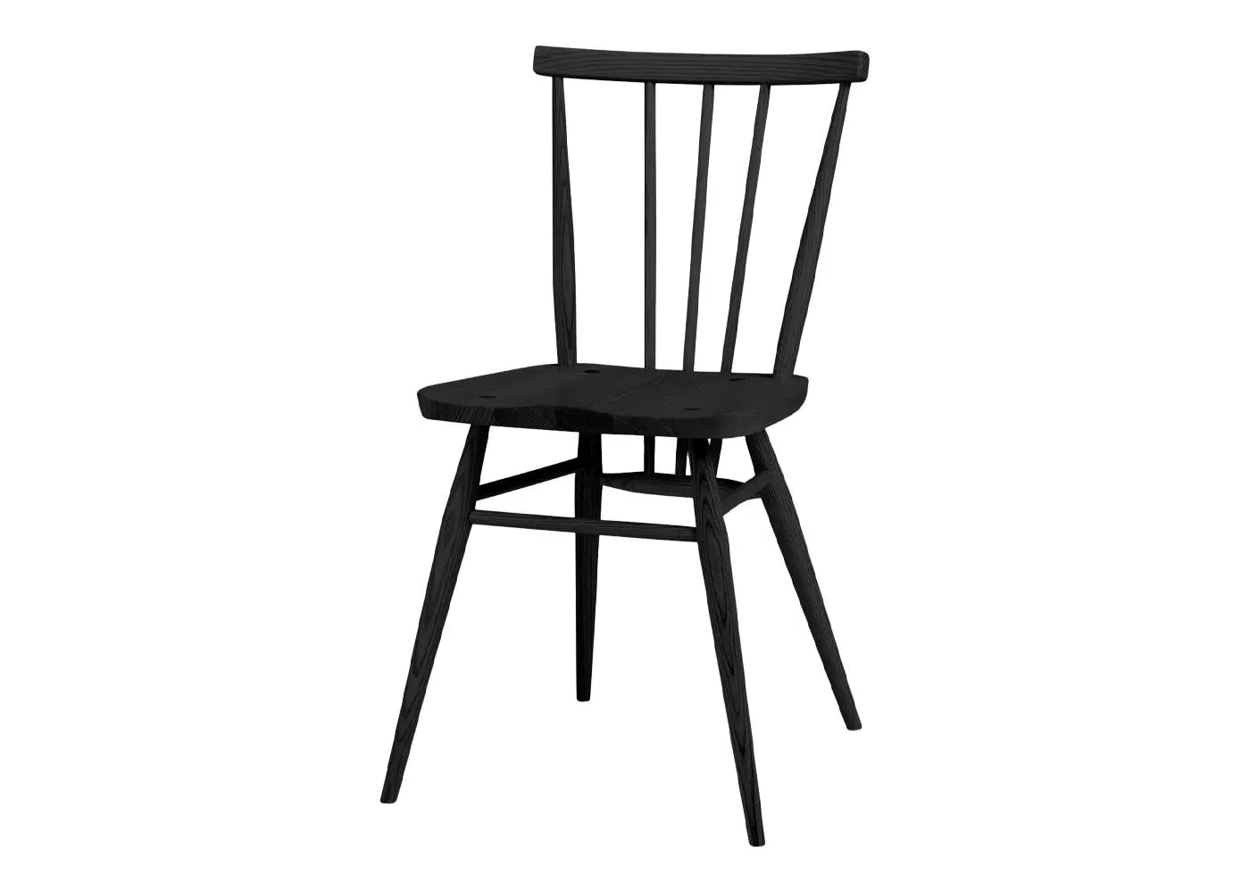 All Purpose Chair - Black, Solid Wood image