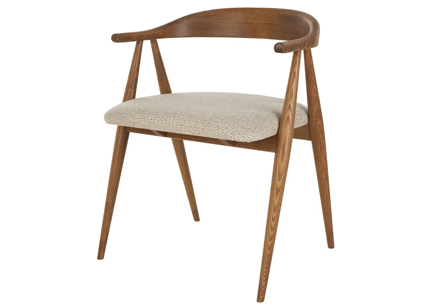 Dining Armchair - Natural Wood image