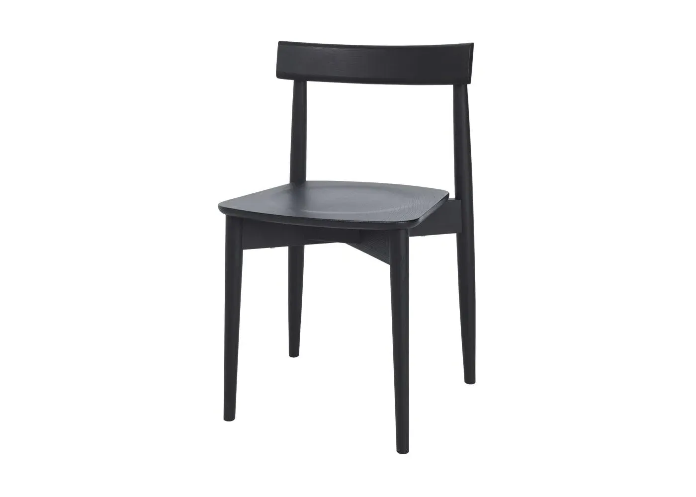 Dining Chair - Black, Ash Wood image