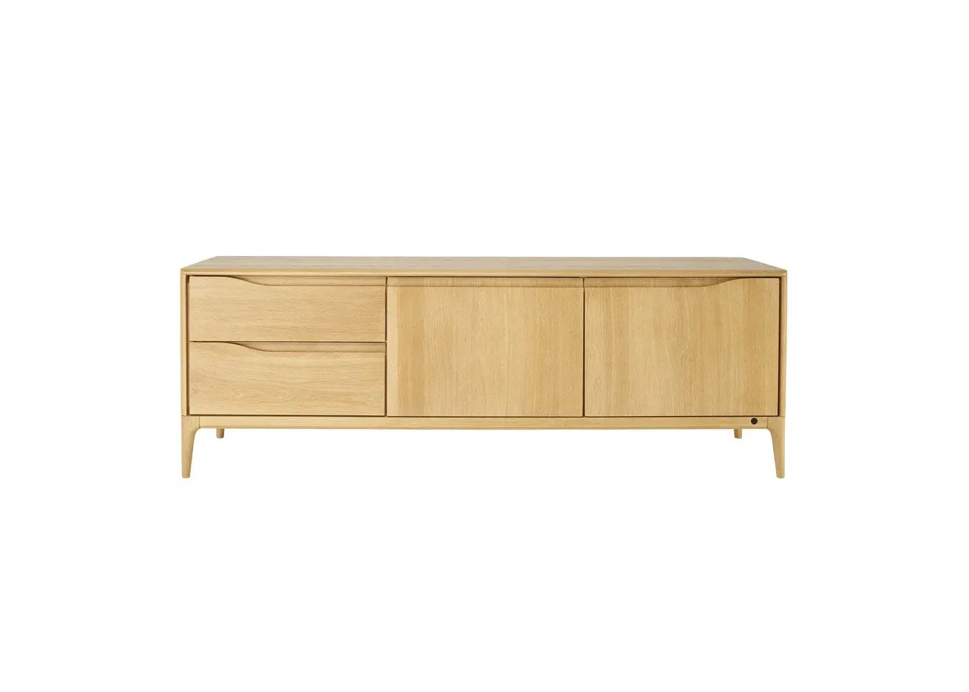 Large AV Unit - Light Wood, Oak image