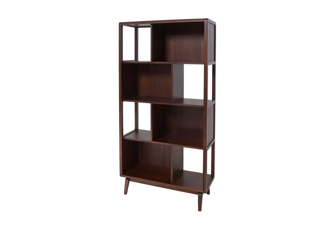 Open Shelving Unit - Dark Wood image