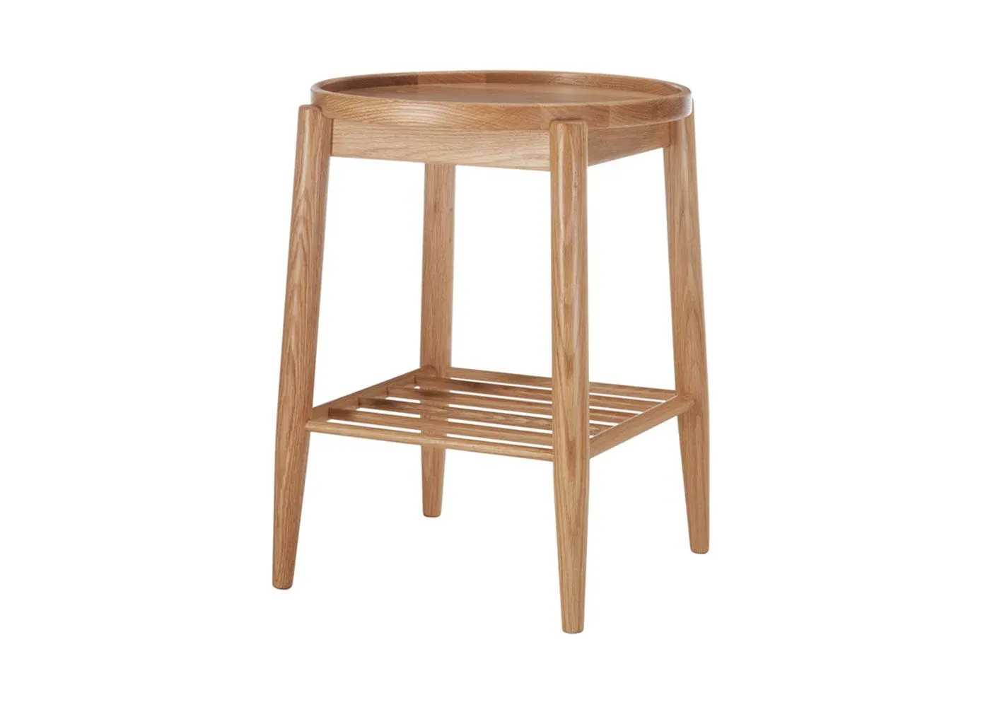 Side Table - Oak, Solid Wood image