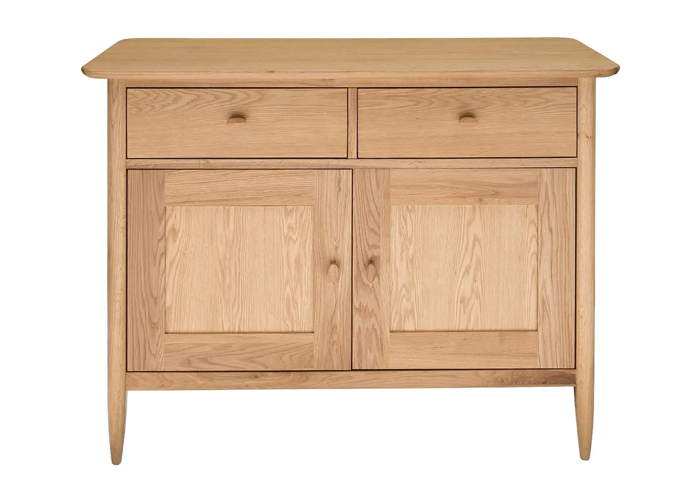 Small Sideboard with Storage - Light Wood, Oak image