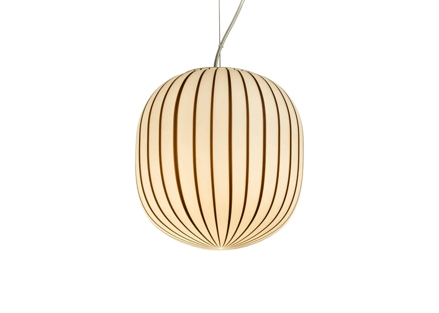 Cylinder Pendant Light - White/Black