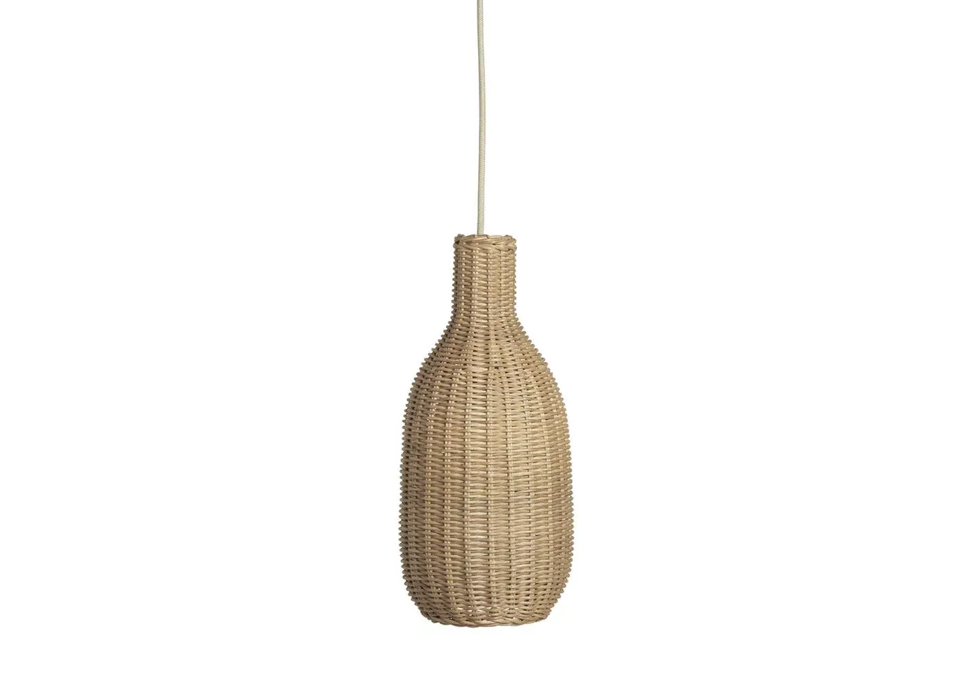 Bottle Braided Pendant Shade - Natural