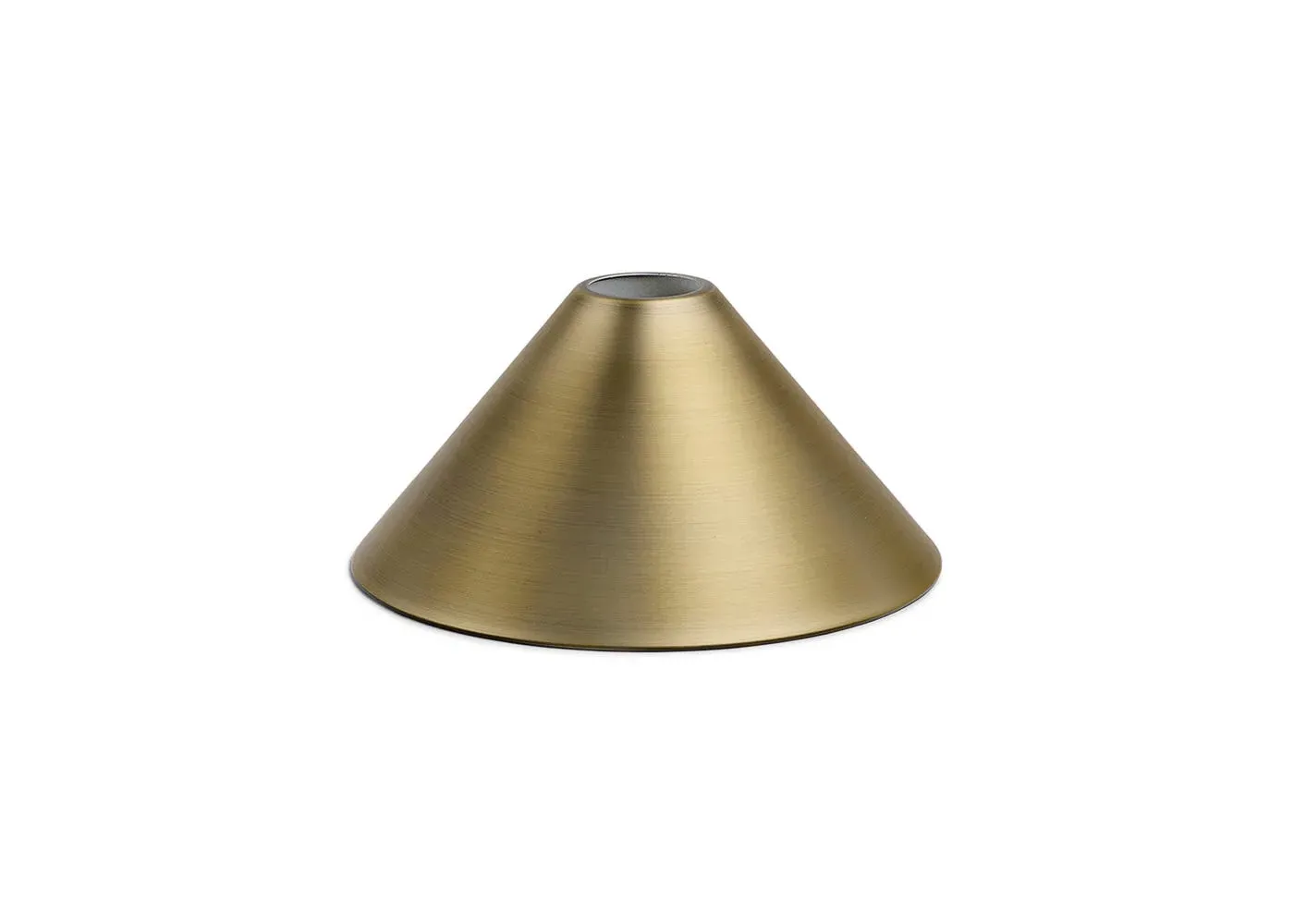 Cone Lamp Shade - Gold, Brass