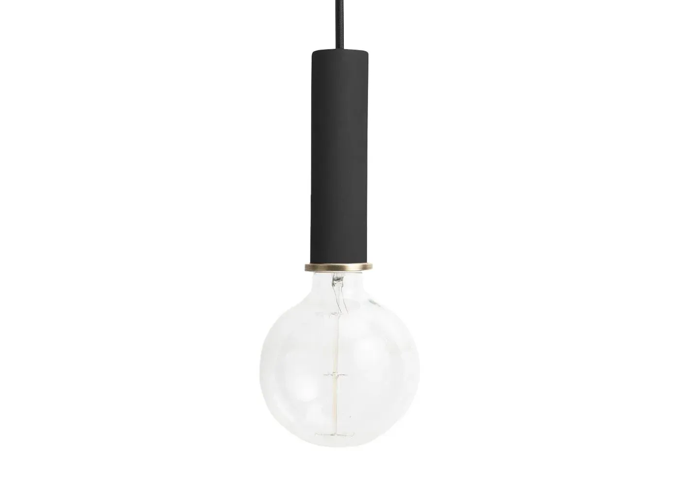 High Pendant Light - Black