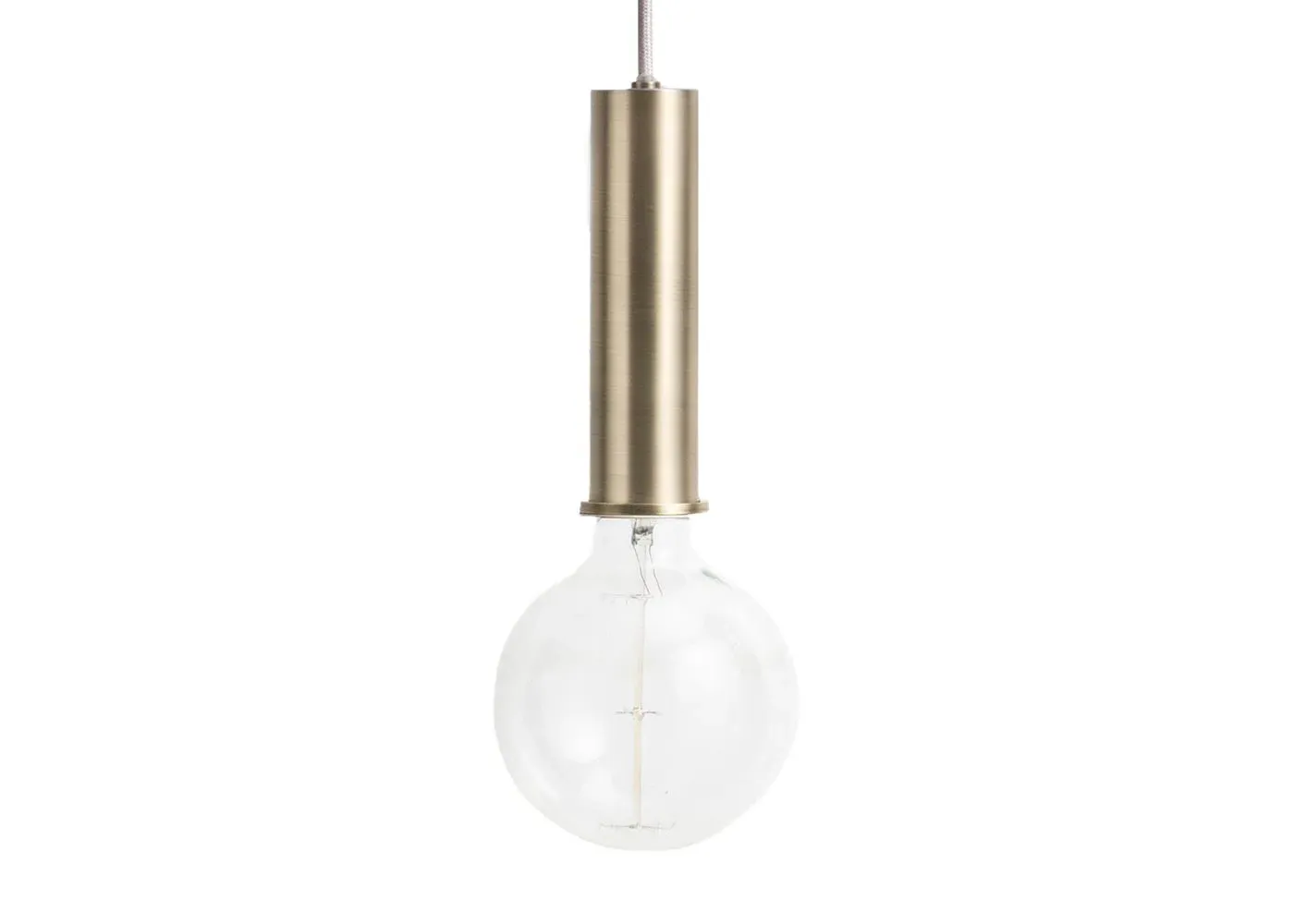 High Pendant Light - Gold, Brass image