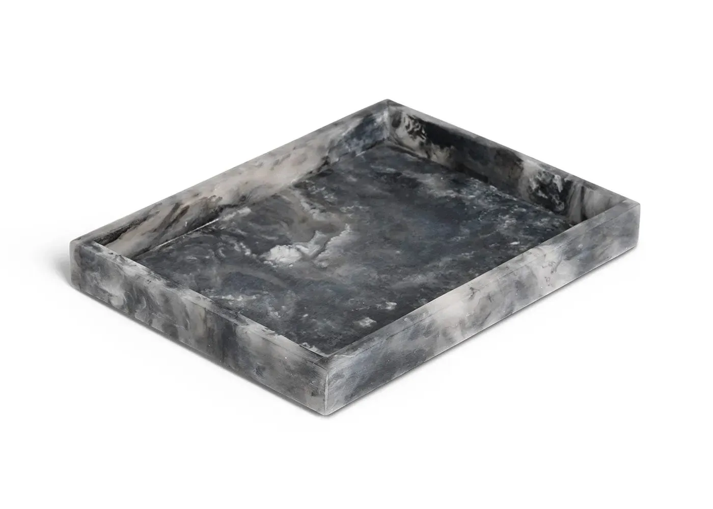 Large Decorative Tray - Charcoal