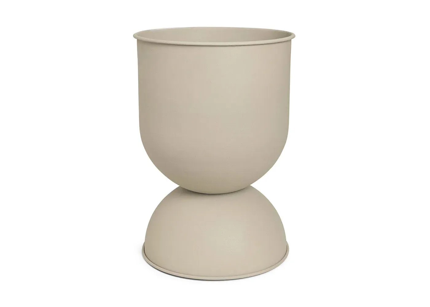 Medium Hourglass Plant Pot - Cashmere