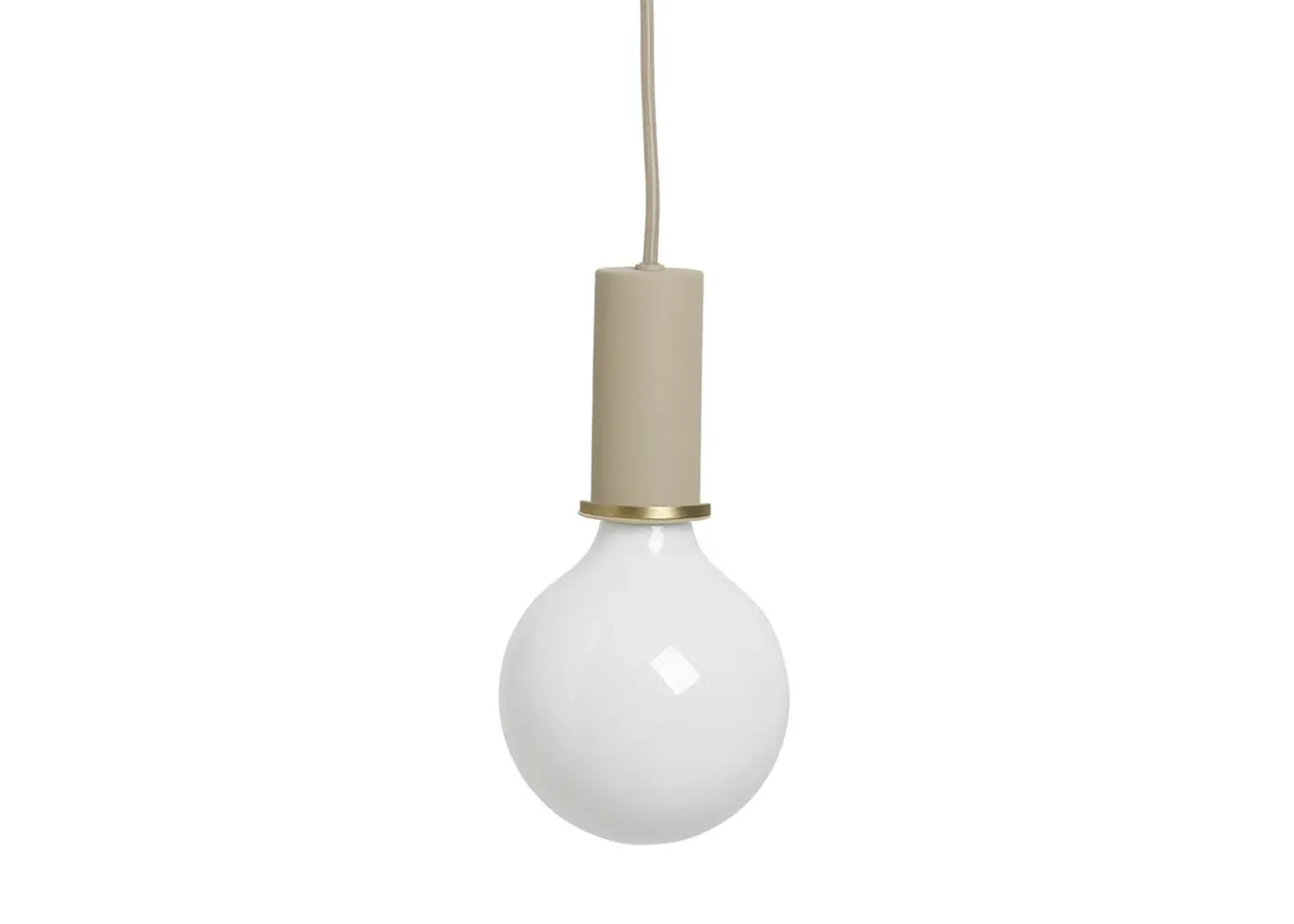 Pendant Light Low Profile - Cream image