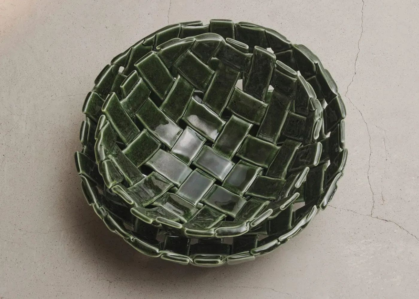 Plait Bowl - Off-white