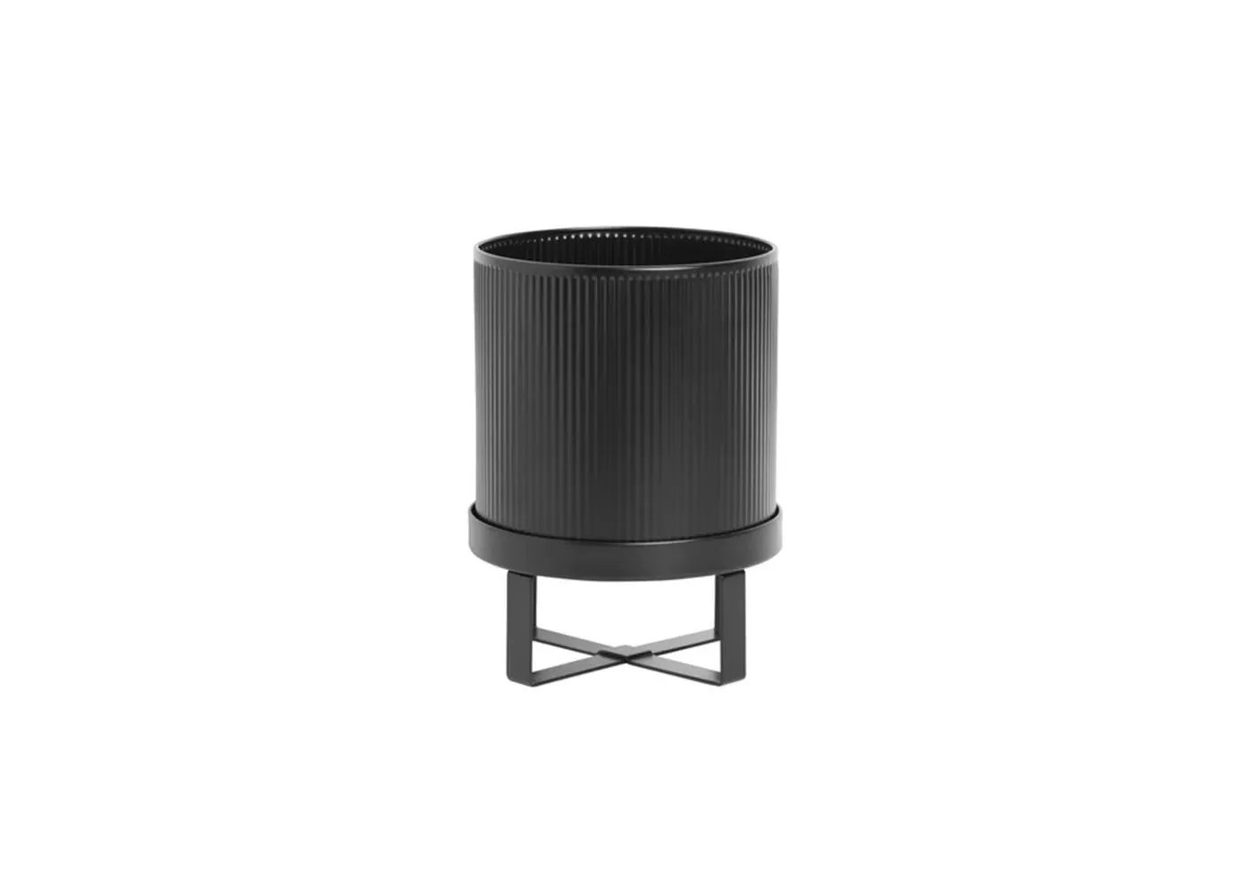 Small Bau Planter - Black image