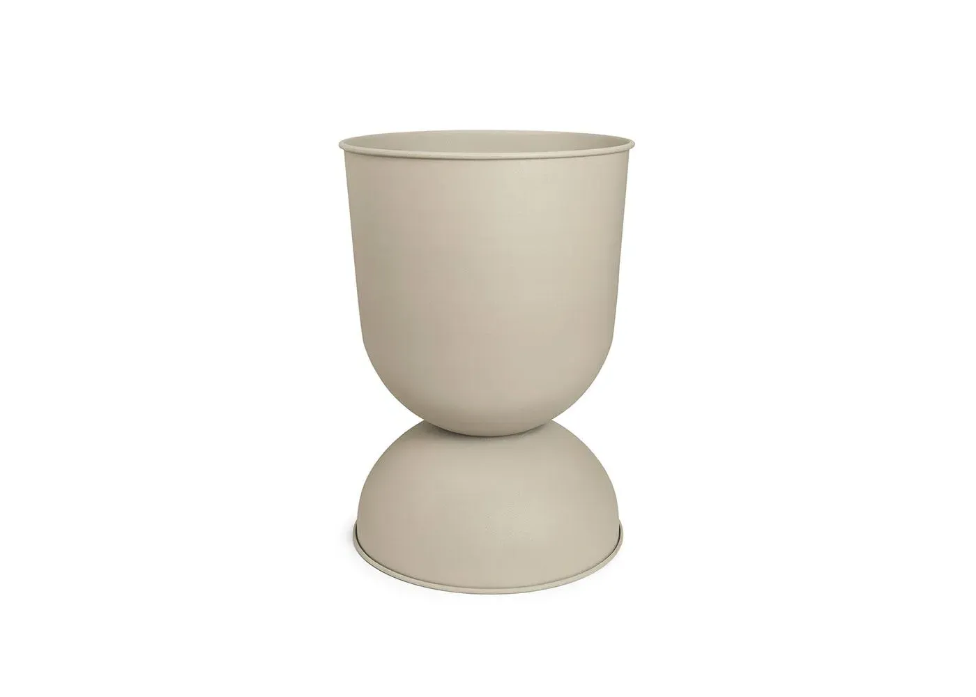Small Hourglass Plant Pot - Cashmere image