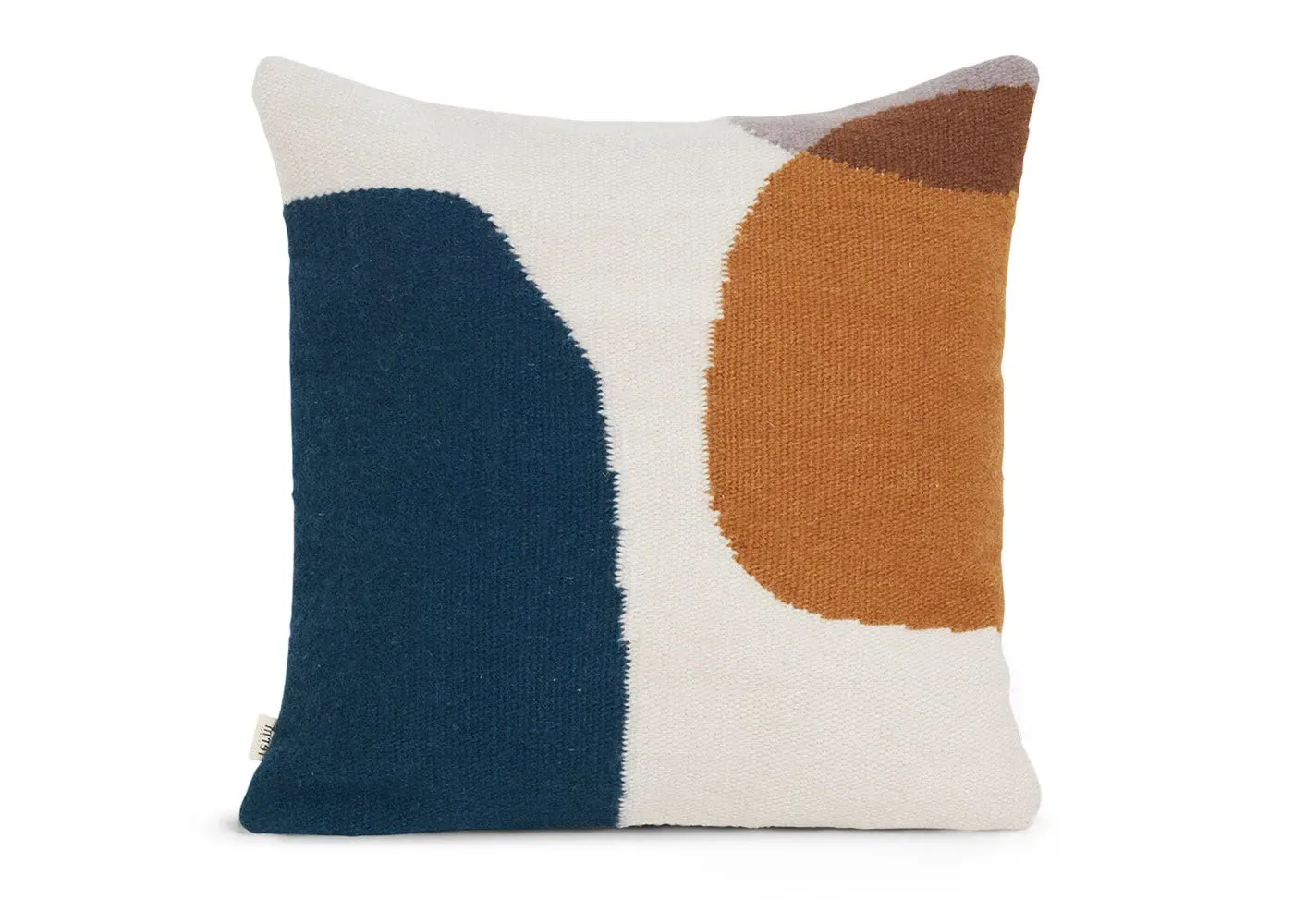 Square Kelim Cushion Merge - Multi, Wool image