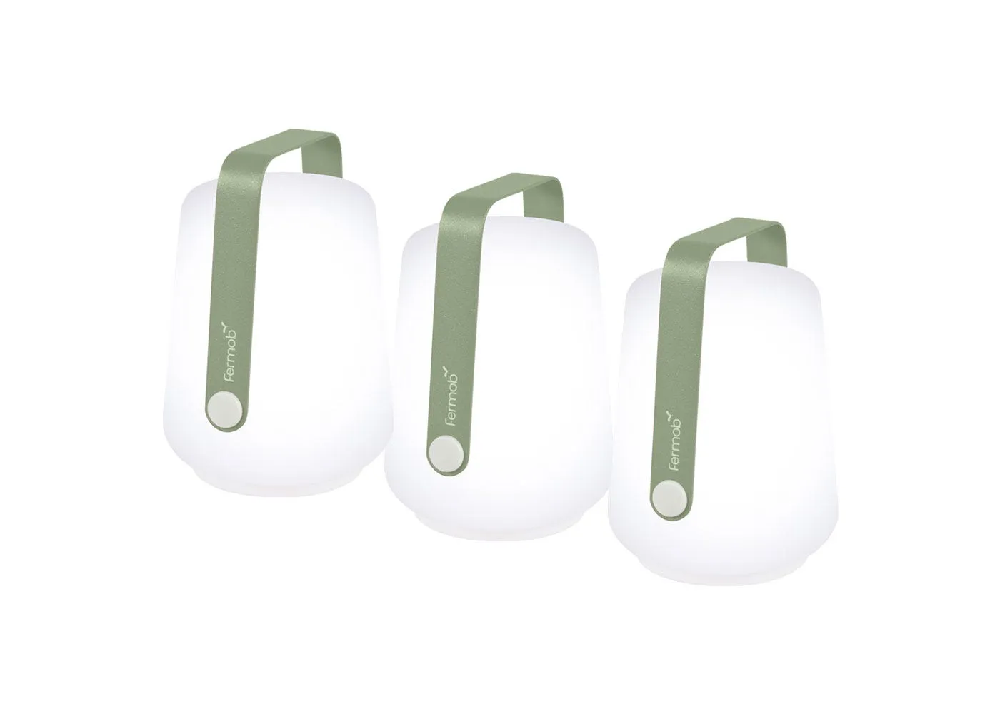 3-Piece Outdoor Lamp Set - Cactus