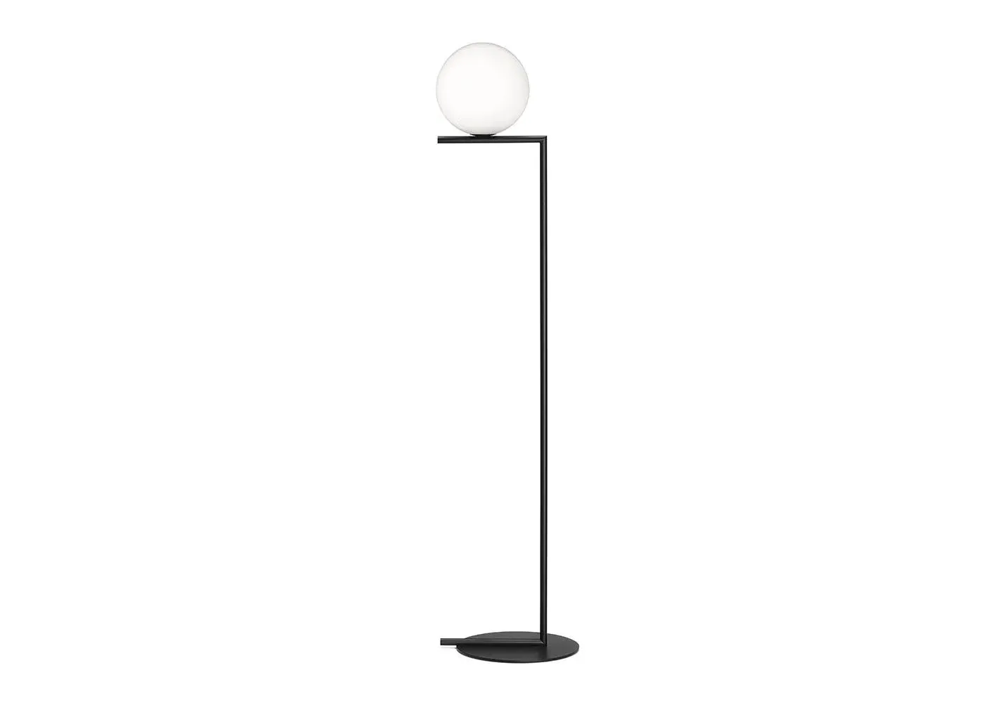IC F1 Floor Light - Black, Metal image