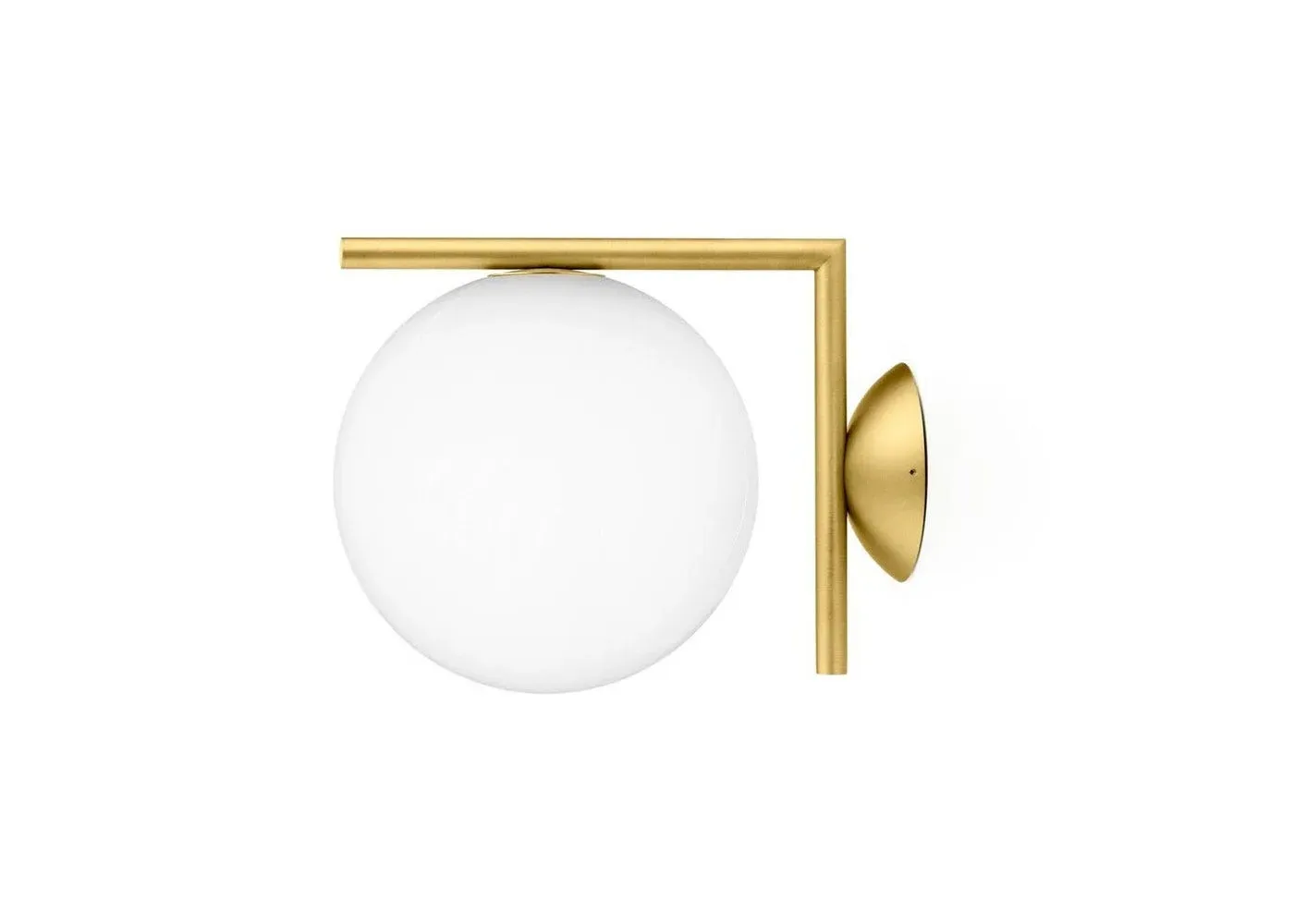 IC W1 Wall Light - Brass, Steel