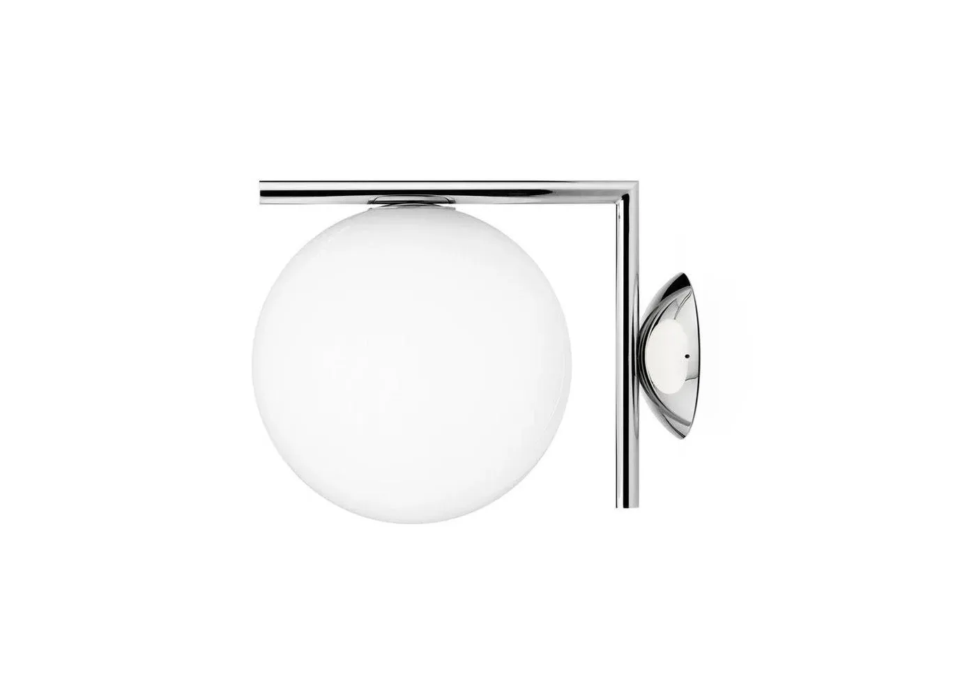 IC W1 Wall Light - Chrome, Steel