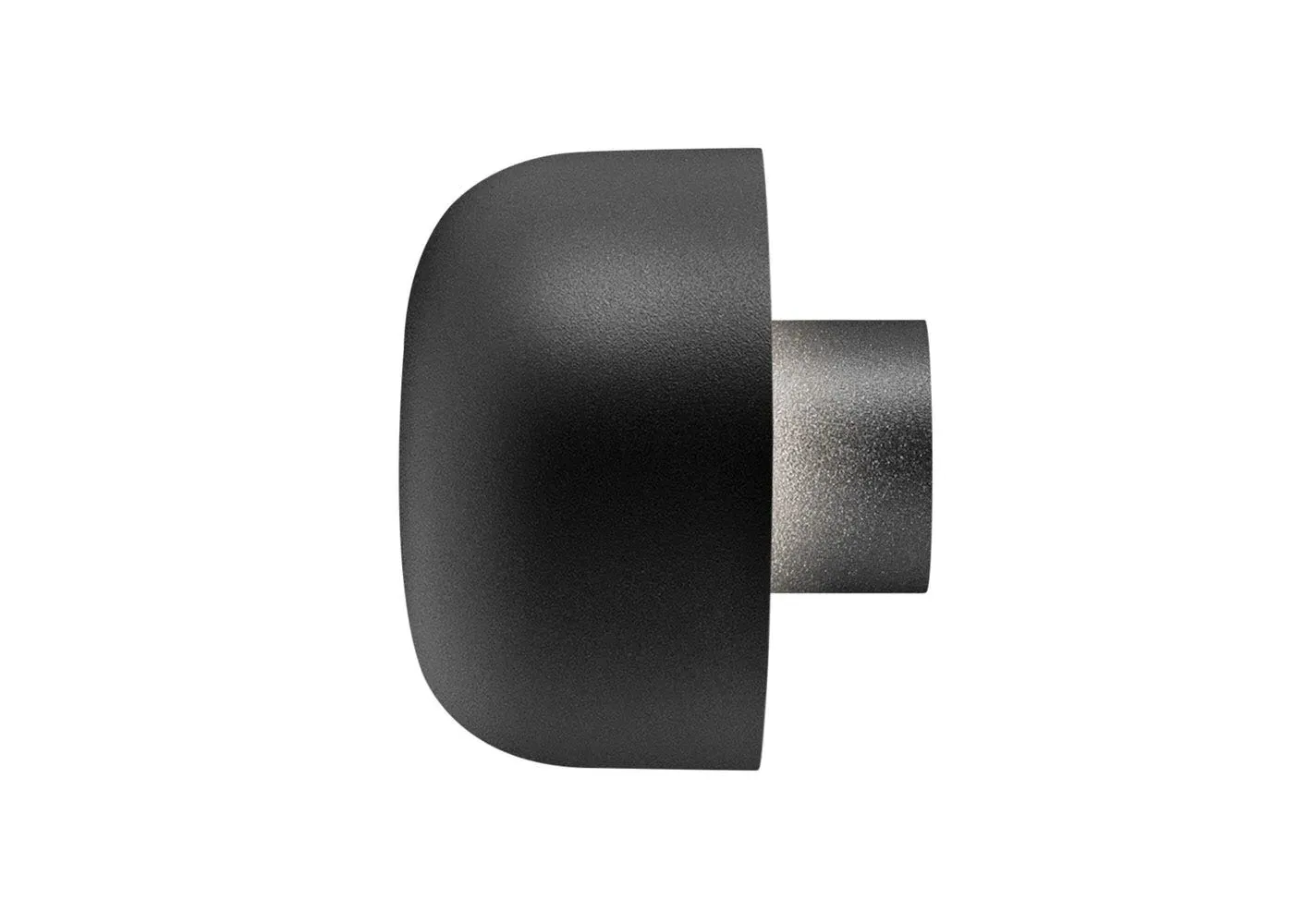 LED Wall Light with Diffuser - Black image