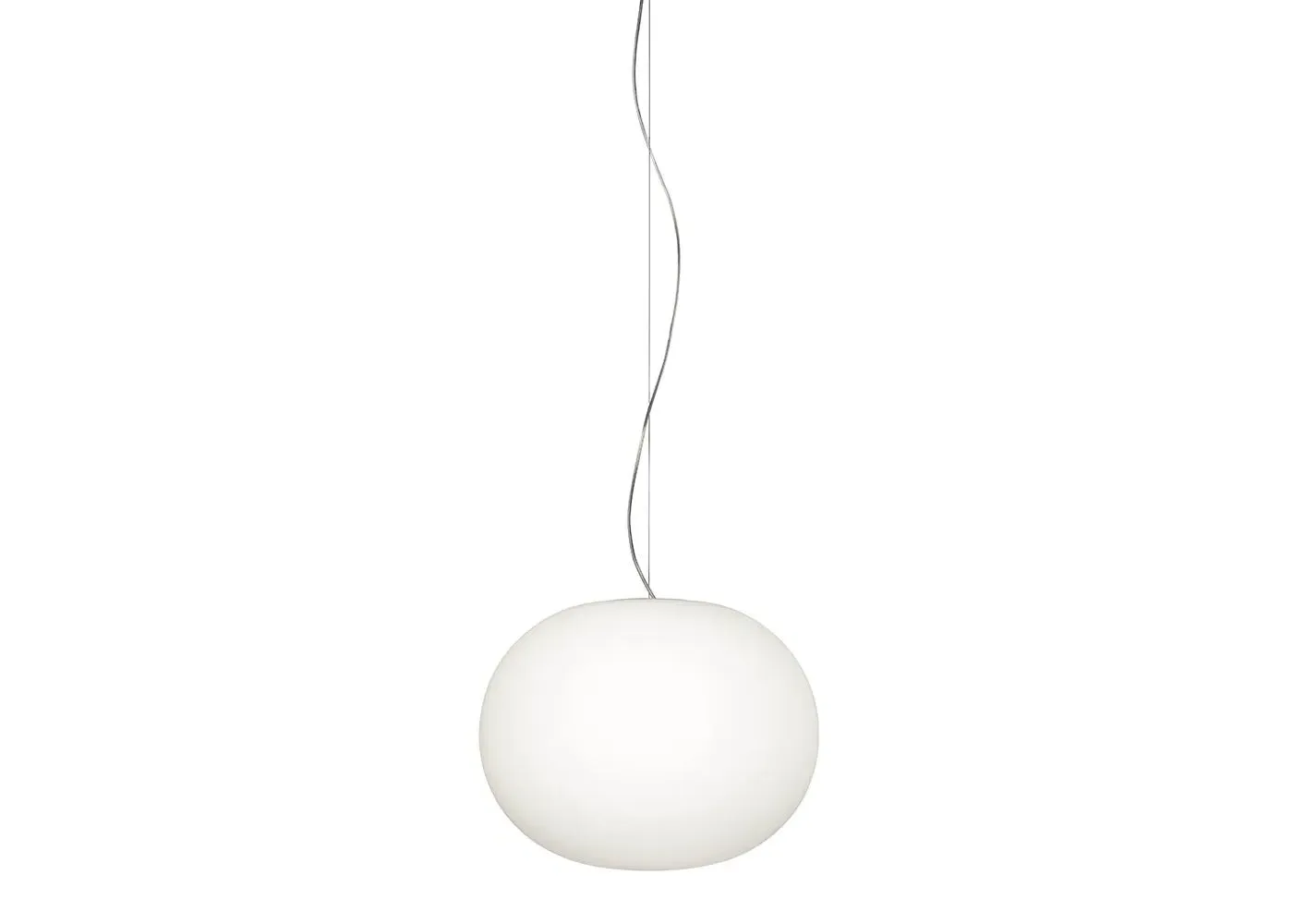 Pendant Light with Diffused Glow - Clear Glass image