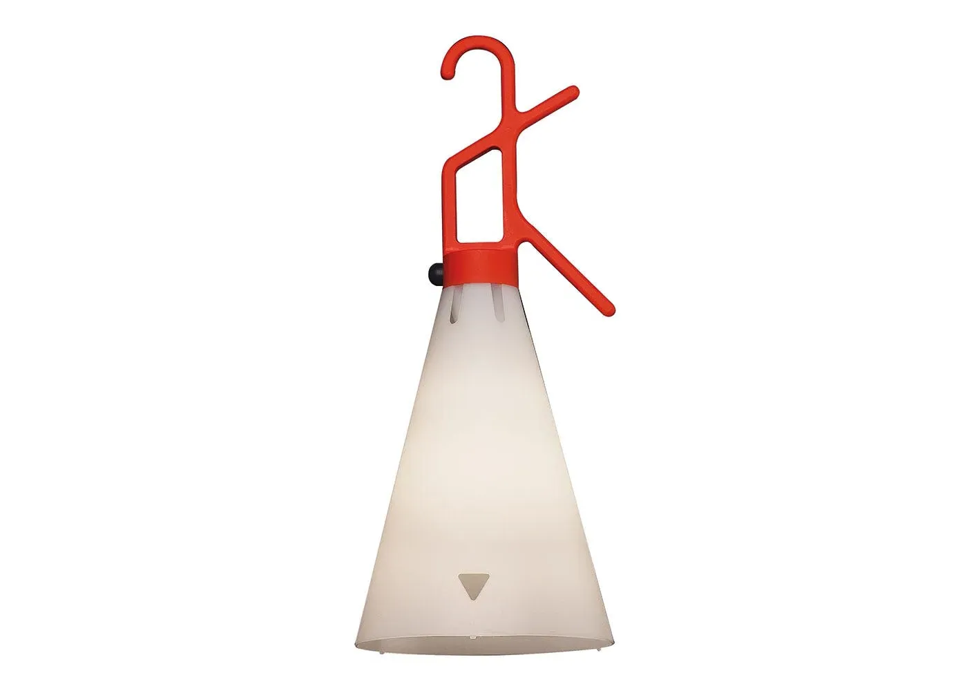 Portable Table Lamp with Handle - Orange