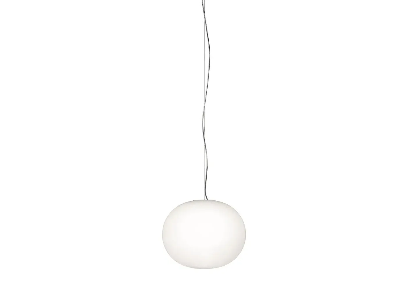 Round Pendant Light - Clear, Glass image