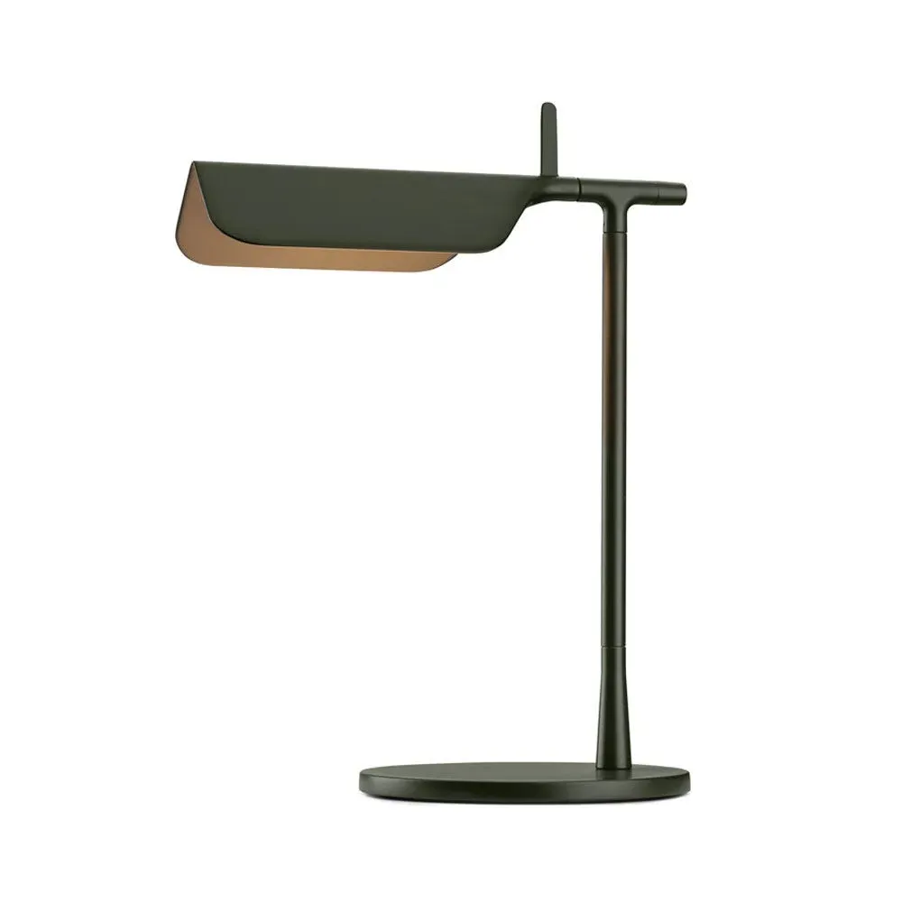 Table Lamp with Adjustable Shade - Dark Green
