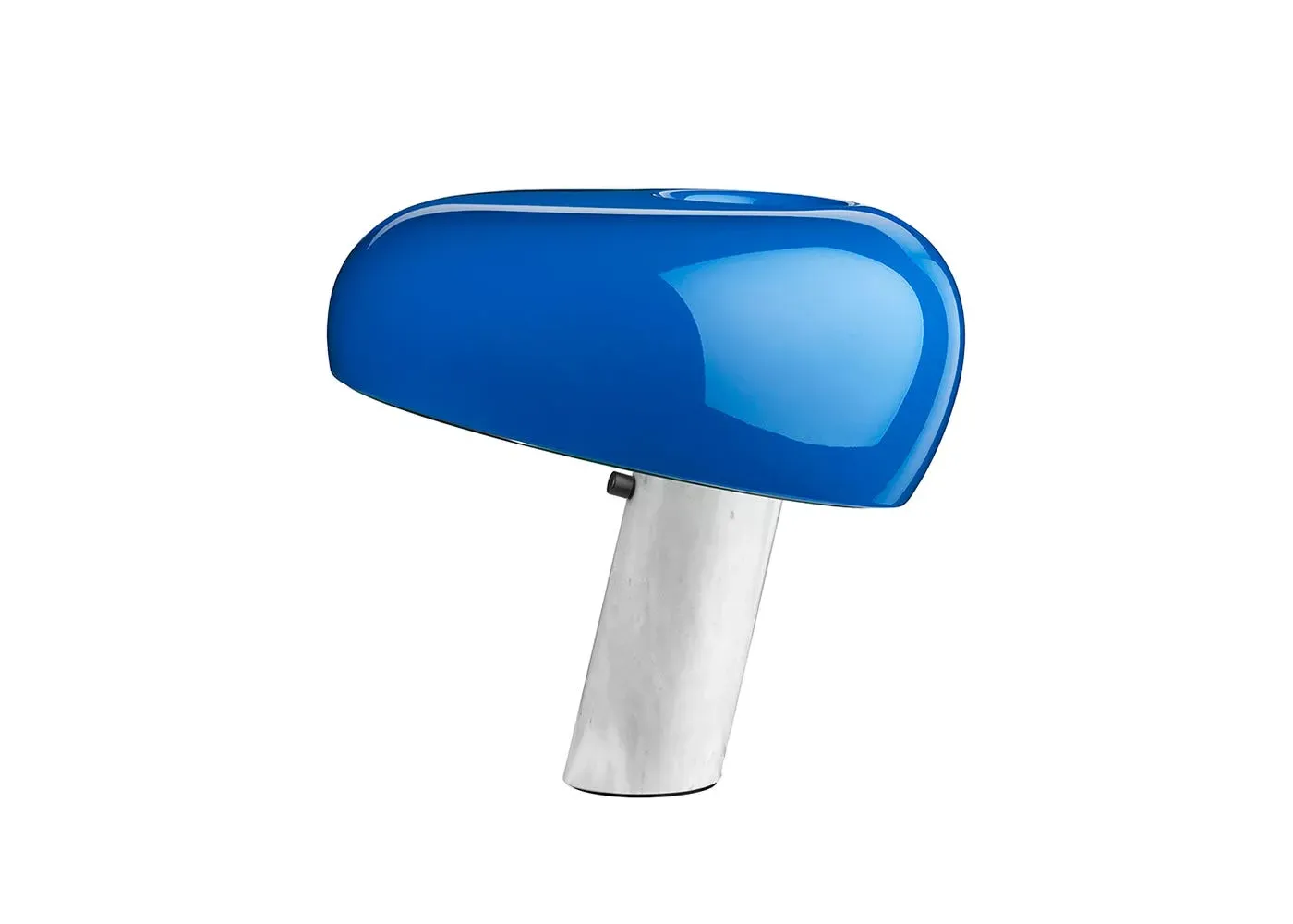 Table Lamp with Dimmer - Blue, Metal