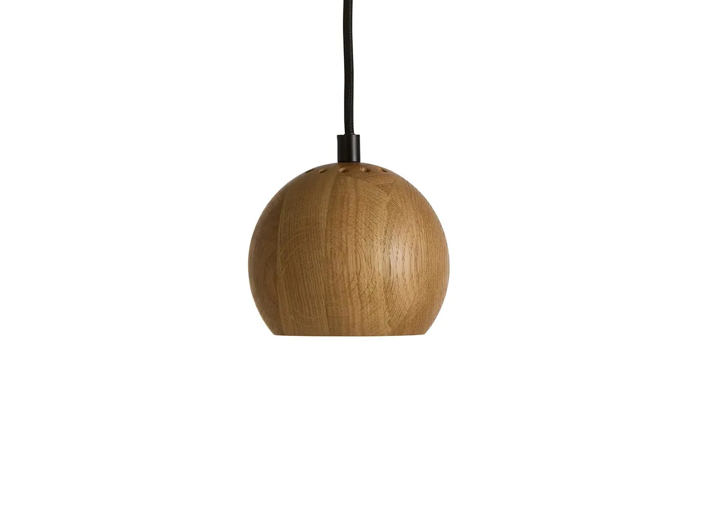 Ball Pendant Light - Oak, Wood image