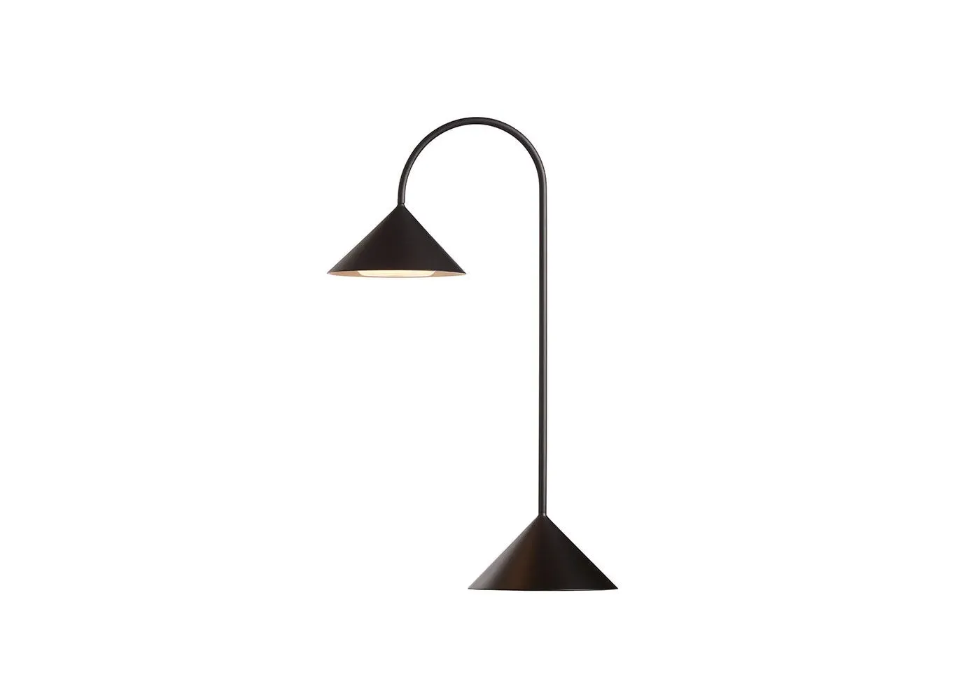 Medium LED Table Lamp IP44 Portable - Black image