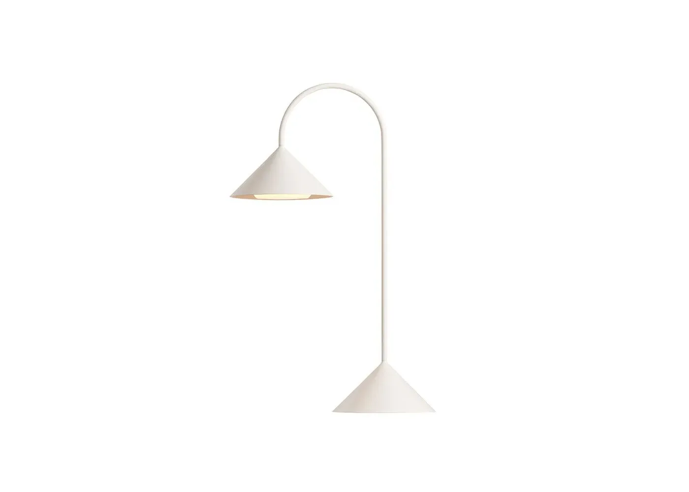 Medium LED Table Lamp IP44 Portable - White