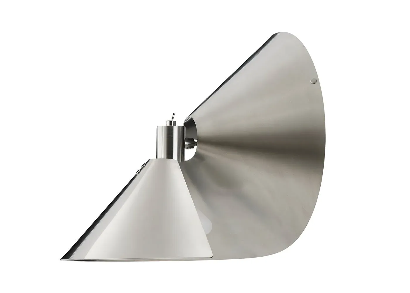 Peel Wall Light - Silver, Brushed Steel image