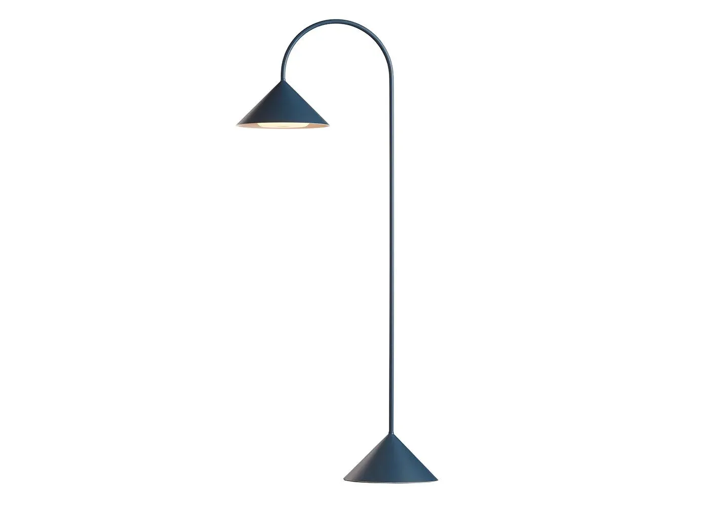 Tall LED Table Lamp IP44 Portable - Blue