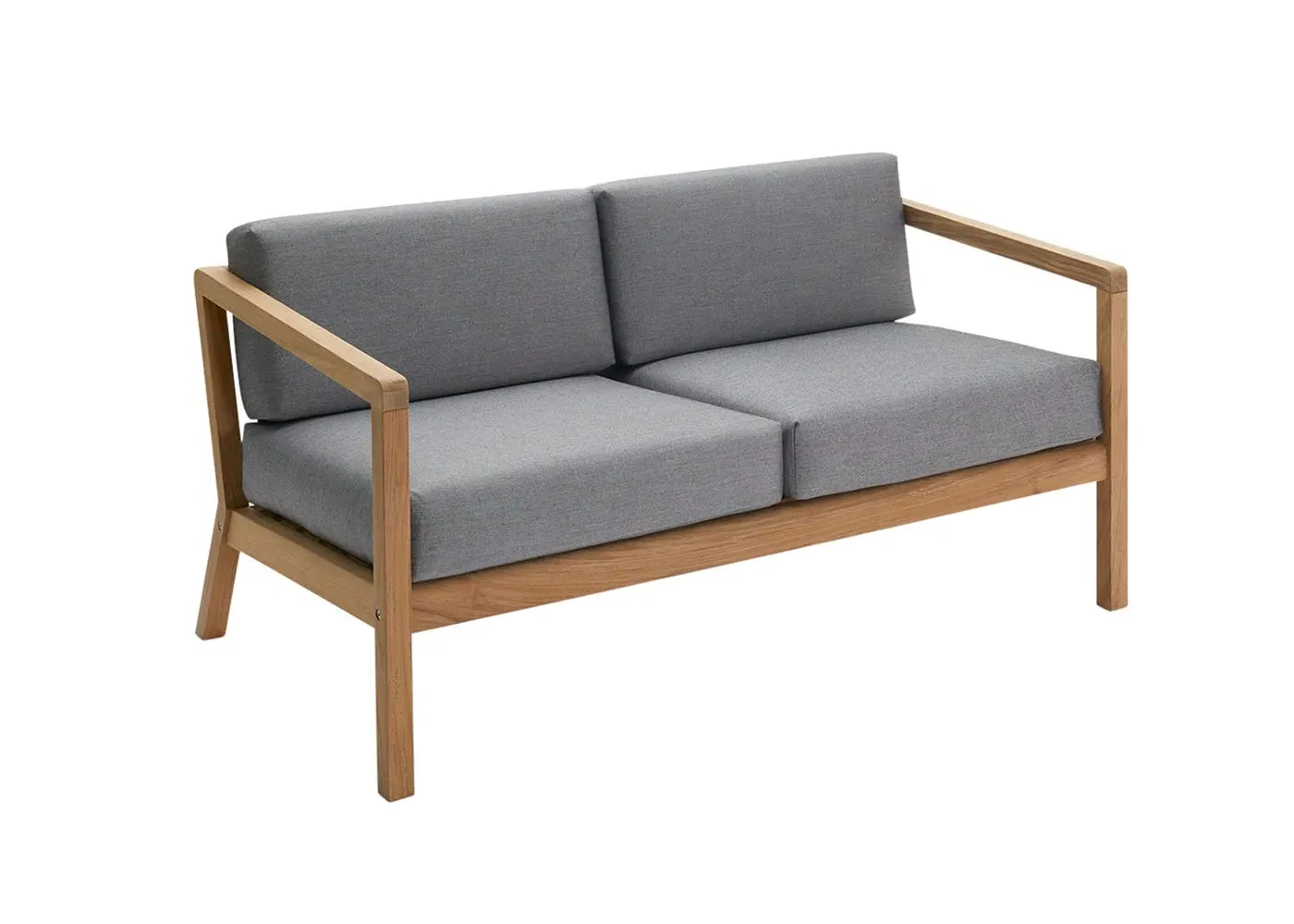 2-Seater Outdoor Sofa - Ash image
