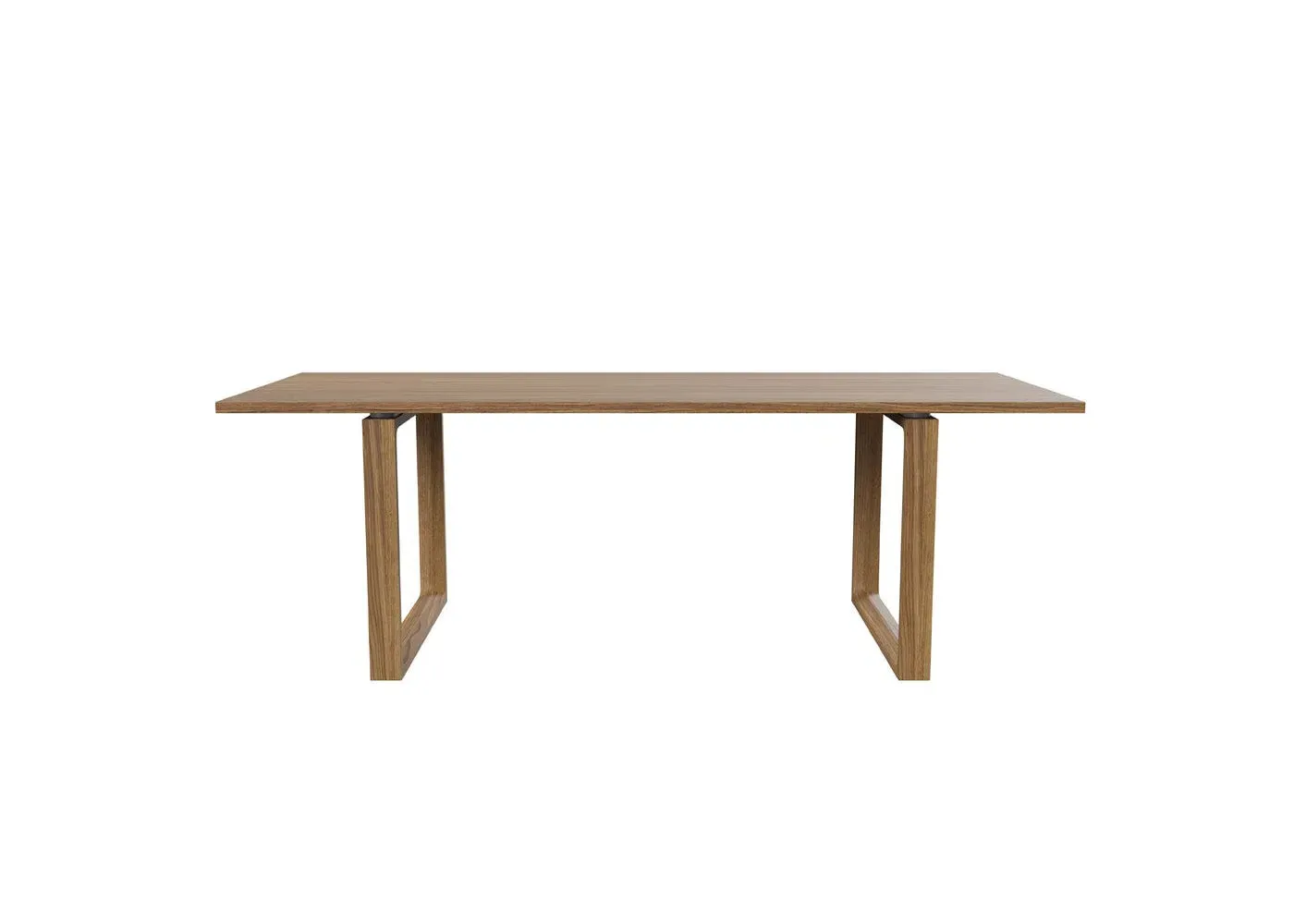 6-8 Seater Dining Table - Natural Oak image