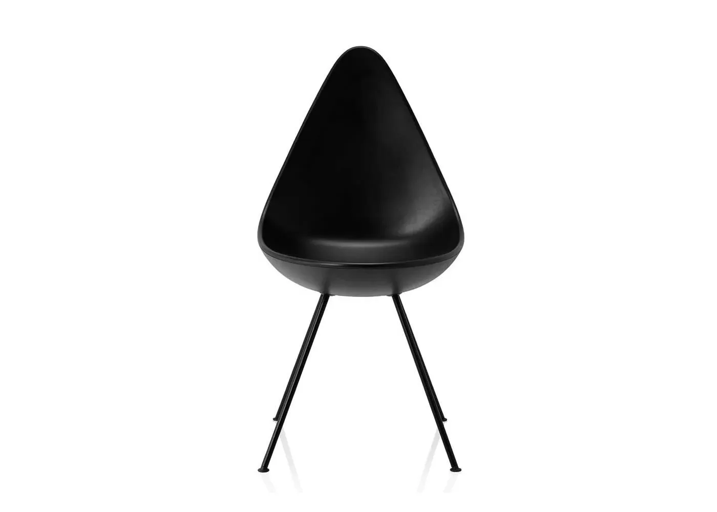 Drop Side Chair - Black, Plastic image