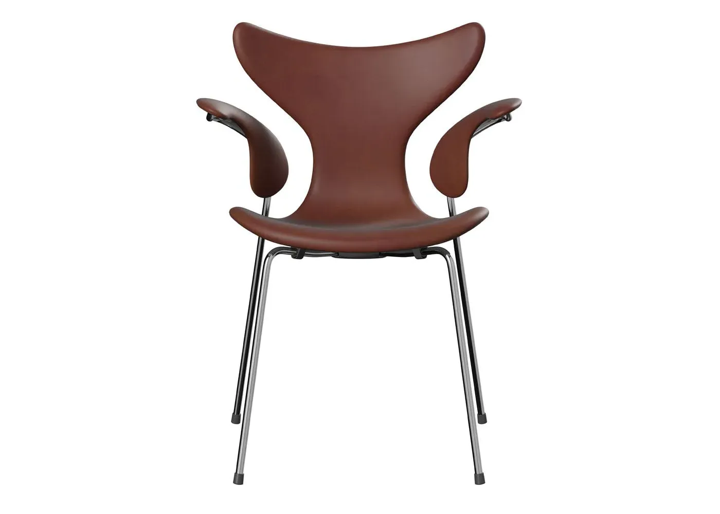 Lily Armchair Anniversary Piece - Brown, Leather