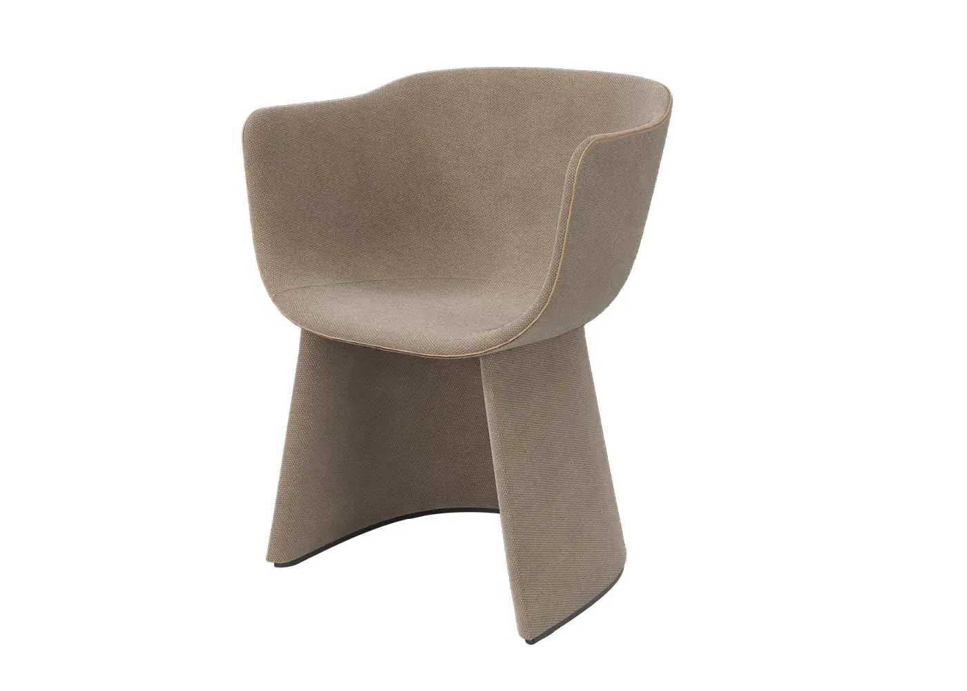 Monolit Dining Chair - Hallingdal 200, Fabric