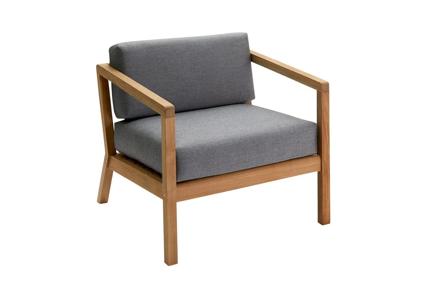 Outdoor Lounge Chair - Ash Wood image