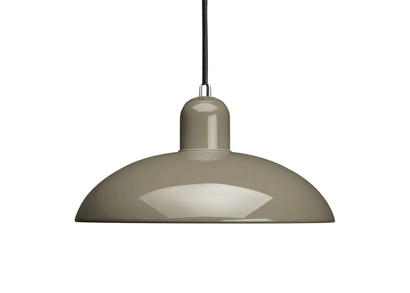 Pendant Light - Green, Steel